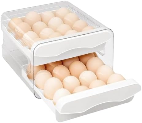 Refrigerator egg tray, refrigerator automatic box, 32 egg dispensers