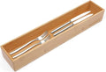 PRATIQUE Bamboo Drawer Organizer, 15 x 3 x 2.6