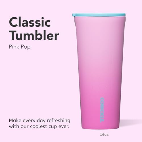 Corkcicle Classic Tumbler - Keeps Drinks Cold 9 Plus Hours - Triple