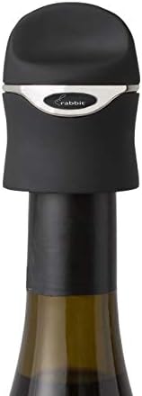 Rabbit Bottle Stoppers, Set of 4, Multicolor & Champagne and Wine