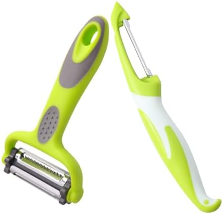 3-in-1 Stainless Steel Vegetable Peeler Set Ergonomic Handle