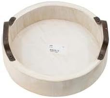 Round Wood Nesting Trays - Interlocking Set of 5 Home Decor & Serving