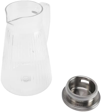 1500ml Water Pitcher, Clear Acrylic Beverage Pitcher, Glass Style Jug