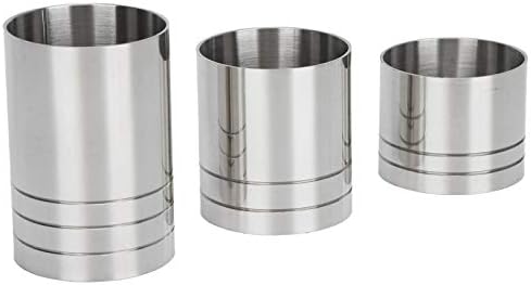 CHICIRIS Cocktail Jigger Measuring Cup Set, 25ml 35ml 50ml Stainless