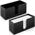 ZAVOOS 2 Pack Acrylic Paper Towel Holders