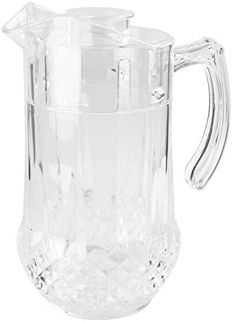 Kavolet Acrylic Water Pitcher Beverage Dispenser 1300ml High