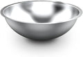 Alpine Cuisine 3-Quart Stainless Steel Kitchen Mixing Bowls, Salad