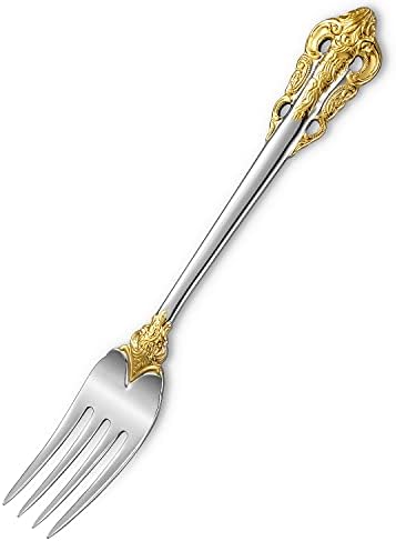 KEAWELL Luxury 4-Piece 18/10 Stainless Steel Salad Fork Set