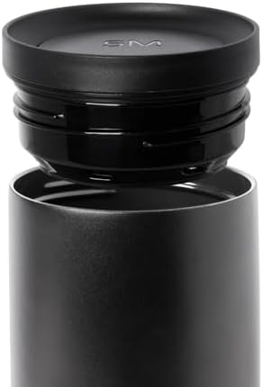 Simple Modern Insulated Travel Coffee Mug 360° Lid | 16oz | Black