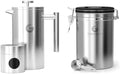 Coffee Gator 34oz French Press and 22oz Coffee Canister