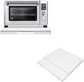 Microwave Stand with Pull-Out Shelf, 18.5x14.17x1.57 in