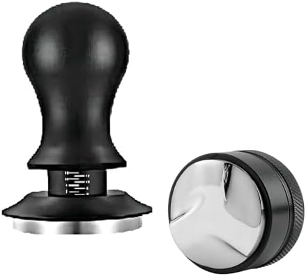 53mm Coffee Tamper & Distributor Set 53mm, Espresso Tamper Set with