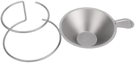 Reusable Coffee Filter, Pour Over Coffee Dripper Set with Stand Holder
