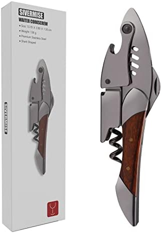 Waiters Corkscrew, Wine Bottle Opener, Heavy Duty Stainless Steel