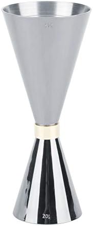 Stainless Steel Jigger Set, 30ml and 60ml Cone Shaped Drink Measuring