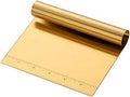 Stainless Steel Multifunctional Flour Scraper Mirror Polished Cake &