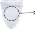 CALLARON 1 Set Steel Ring Filter Bag Small Strainer Nylon Filter Bag