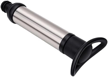 Qinlorgo Wine Stopper Set for Home Travel, Stainless Steel (Fits Most