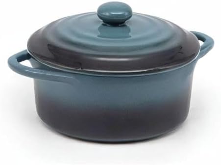 Kook Ceramic Mini Cocotte Set, Small Casserole Dishes - Image 9