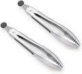 Stainless Steel Kitchen Tongs, 2-Piece Set, 8.8-Inch