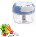 Manual Food Processor Vegetable Chopper, Easy to Clean, Hand Pull