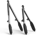 Kitchen Tongs Set, 9" and 12", 2 Pack