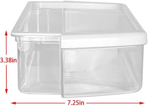 3 Pack W10321304 Refrigerator Door Shelf Bin Fit for Whirlpool