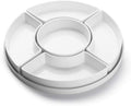 Sweese Porcelain Divided Serving Dishes, Relish Tray, Serving Bowls