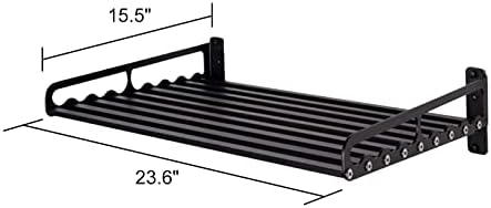 Microwave Oven Rack, 23.58" x 15.52" Wall Shelf
