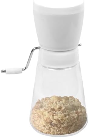 Fox Run 5716 Hand Crank Nut Chopper/Grinder, 7.5 inches White