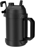 Zukro 1 Gallon Insulated 18/8 Stainless Steel Water Jug, Keep Cold 48