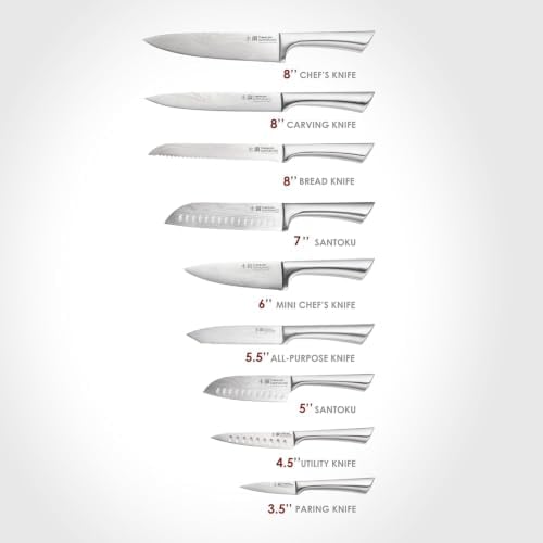 Cuisine::pro Damashiro Hiryu 10-Piece Japanese Steel Knife Set