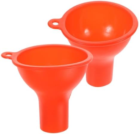 Cabilock 2pcs Silicone Dog Toy Funnel Food-Grade Silicone Funnels for