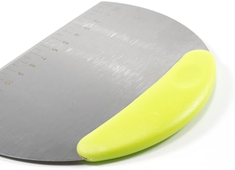 Stainless Steel Pastry Scraper/Bench Scraper Chopper, Best as Pizza