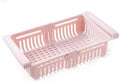 Fridge Drawer Organizer, Retractable Refrigerator Drawers Pull Out