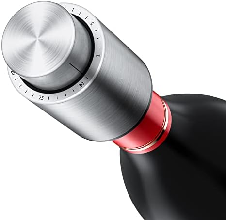 Wine Bottle Stoppers,2-in-1 Vacuum Wine Stopper,Stainless Steel Wine