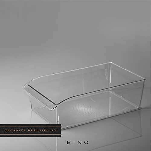 BINO Plastic Storage Bins, X-Large, Multi-Use Organizer