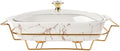 13" x 9" Ceramic Casserole Dish with Glass Lid, 2.2 Quart