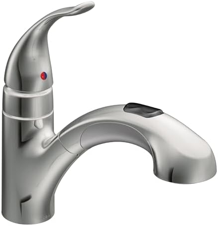 Moen 67315C Integra Chrome Pull-Out Kitchen & Laundry Faucet