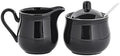 Ceramic Sugar and Creamer Set Sugar Bowl with Lid and Spoon Premium