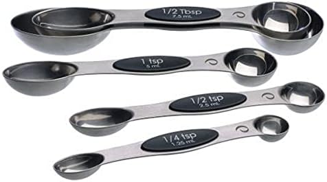 PrepWorks 5pc Measuring Spoons Set – Stainless Steel, Accurate