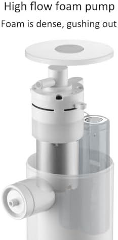 Foaming Soap Dispenser,Electric and Rechargeable,Refillable Foam Hand