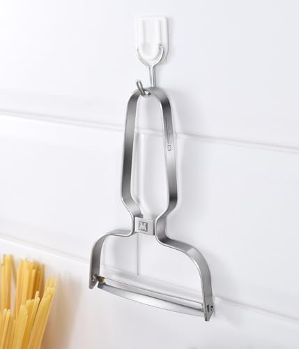 Wagensteiger Stainless Steel Potato Peeler with Extra-Wide Peeling