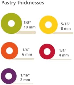 Joseph Joseph PrecisionPin - Rolling Pin with adjustable pastry