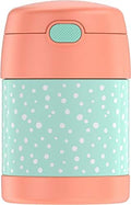 THERMOS FUNTAINER Kids Food Jar with Spoon, 10oz, Pastel Delight