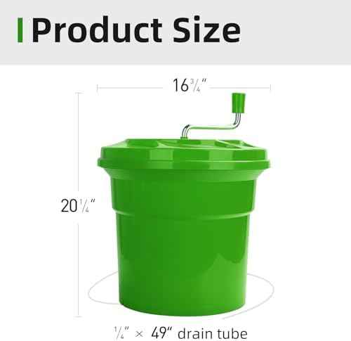 5 Gallon Commercial Salad Spinner and Dryer
