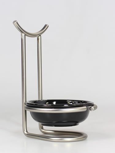Spectrum Euro Spoon Rest with Ceramic Dish Upright Cooking Utensil