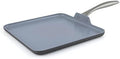 GreenPan Lima Hard Anodized 11” Square Griddle Pan, Ceramic Nonstick