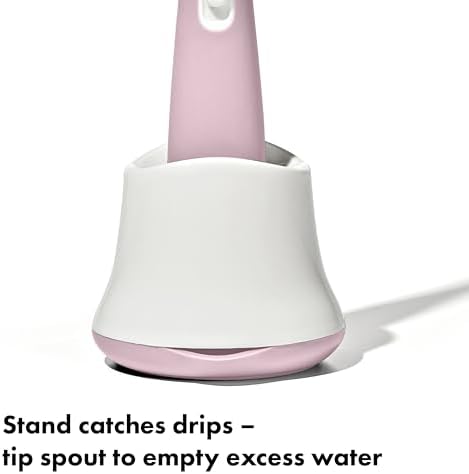 OXO Tot Baby Bottle Brush with Nipple Cleaner, Baby Bottle Cleaner