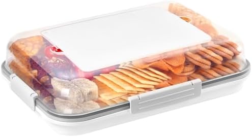Airtight Fridge Produce Saver with Drain Tray and Cutting Board Lid